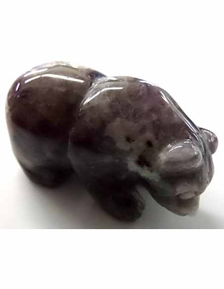 Ours en cacoxenite Ours en cacoxenite