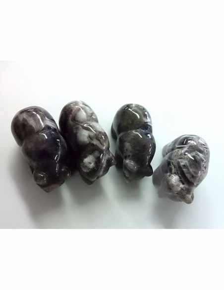 Ours en cacoxenite Ours en cacoxenite