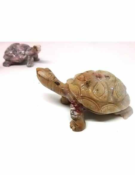 Tortue pierre steatite 8cm Tortue pierre steatite 8cm