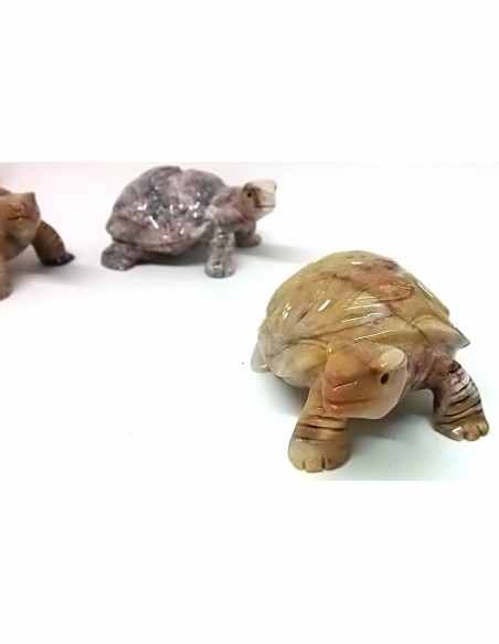 Tortue pierre steatite 8cm Tortue pierre steatite 8cm