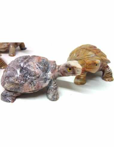 Tortue pierre steatite 8cm