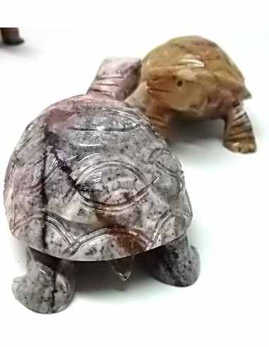 Tortue pierre steatite 8cm
