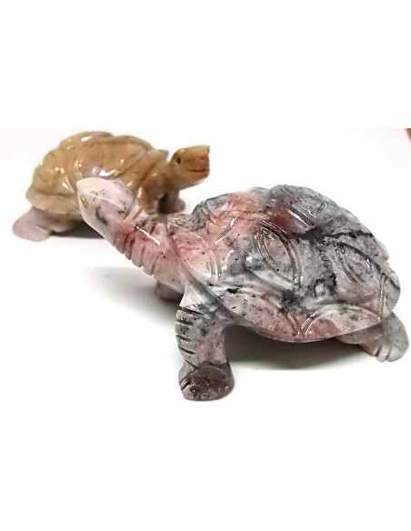 Tortue pierre steatite 8cm Tortue pierre steatite 8cm