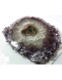 Améthyste cactus tranche 65mm