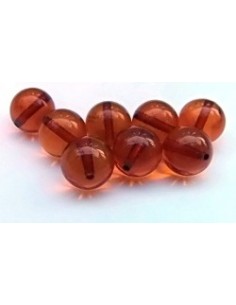 Perles d'ambre boule 4mm création de bijoux 2