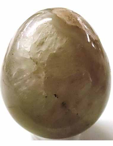 Oeuf calcedoine rose 48mm