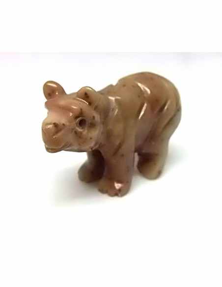 Ours en pierre steatite 3cm