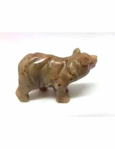 Ours en pierre steatite 3cm