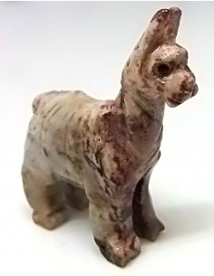 Lama en pierre stéatite