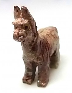 Lama en pierre stéatite 2