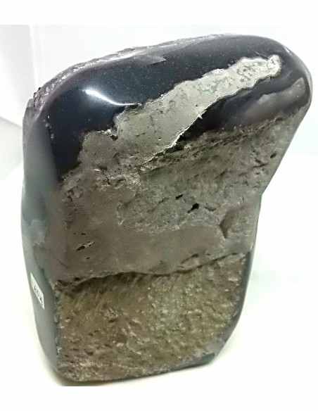 Magnifique Geode amethyste sur agate