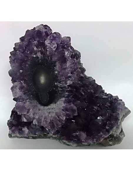 Geode amethyste cactus