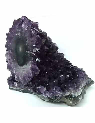 Geode amethyste cactus