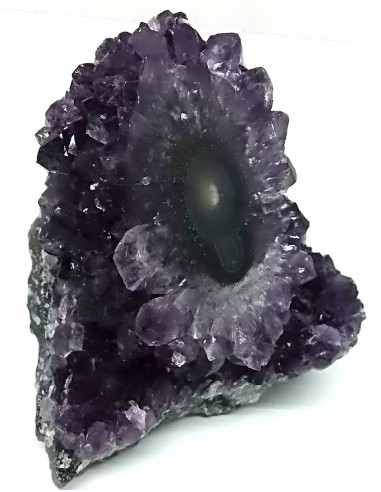 Geode amethyste cactus