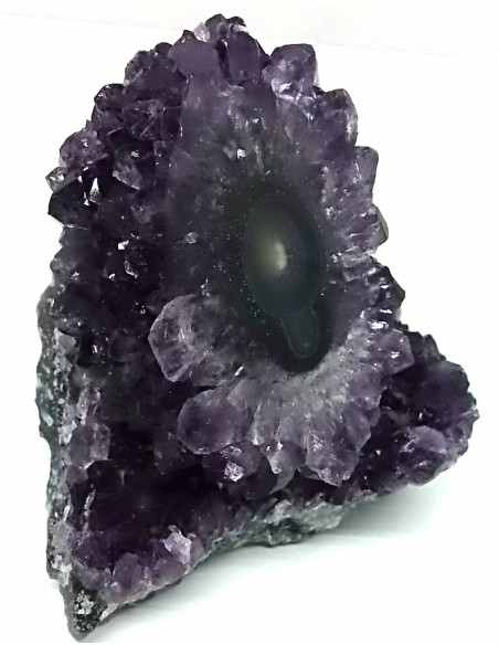 Geode amethyste cactus