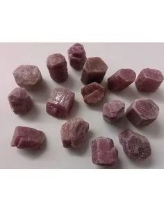 Spinelle rouge cristalisée