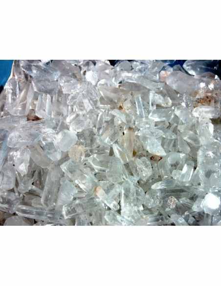 Quartz/cristal de roche en pointe BRUT