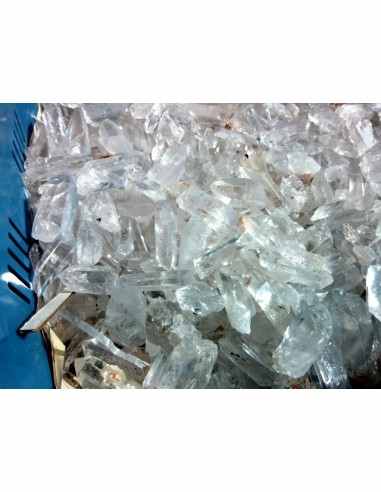Quartz/cristal de roche en pointe BRUT