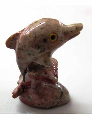 Dolphin pierre stéatite