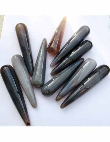 Agate de Botswanna baton de massage