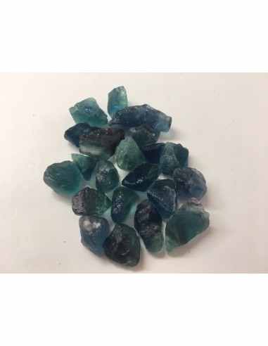 Fluorite bleue brute