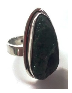 Uvarowite cristalise bague 2