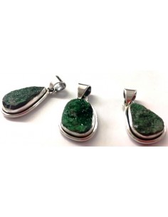 Uvarowite cristalise pendentif 2