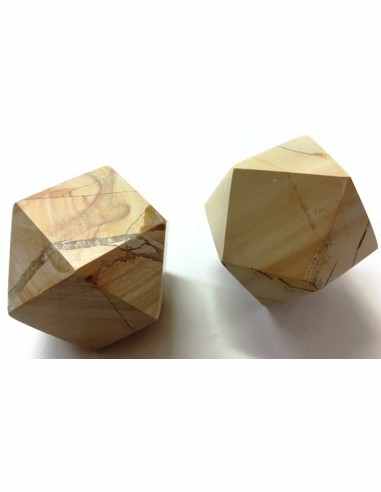 Jaspe paysage diamant 73mm