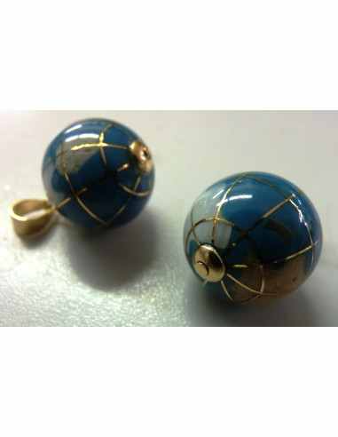 Globe pendentif lapis lazuli