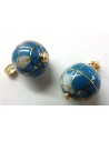Globe pendentif lapis lazuli