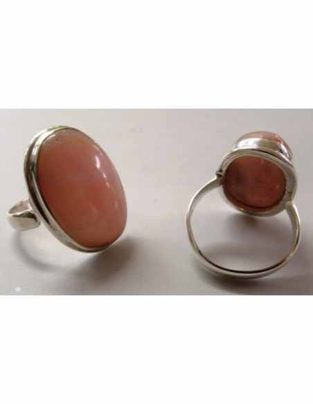 Opale rose bague Opale rose bague