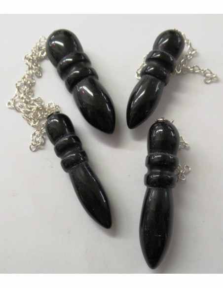 Obsidienne noire pendule