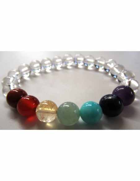 Bracelet chakras quartz Bracelet chakras quartz