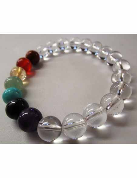 Bracelet chakras quartz Bracelet chakras quartz