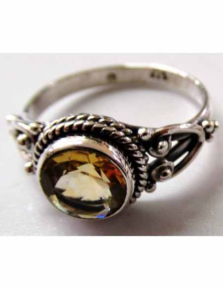 Bague citrine