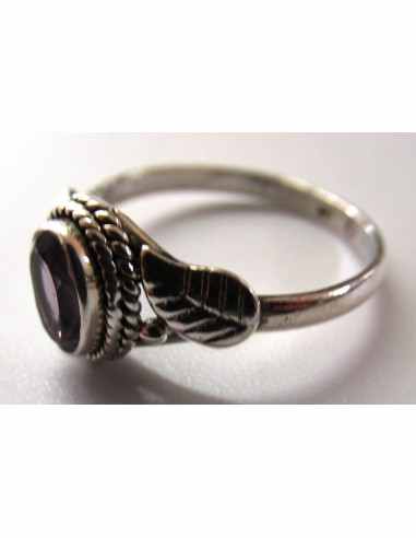 Bague amethyste  gemme