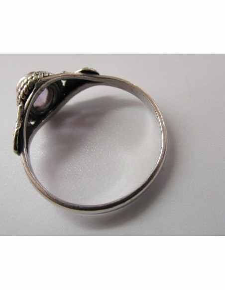 Bague amethyste  gemme Bague amethyste  gemme