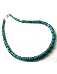 Collier turquoise, argent 2