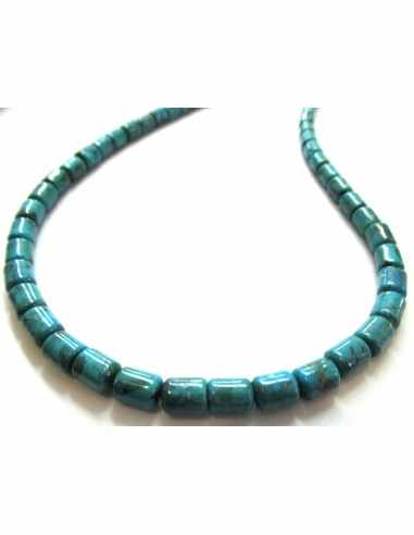 Collier turquoise, argent