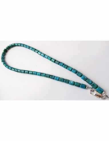 Collier turquoise, argent
