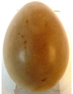 Oeuf en jaspe jaune