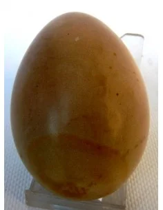 Oeuf en jaspe jaune 2