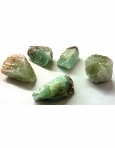 Calcite verte brute 40 a 50g