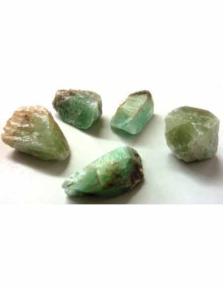 Calcite verte brute 40 a 50g