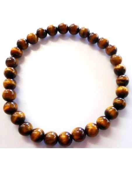 Oeil de tigre bracelet 6mm Oeil de tigre bracelet 6mm
