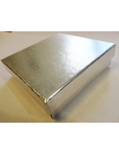 Boite argentee 6,7x5cm