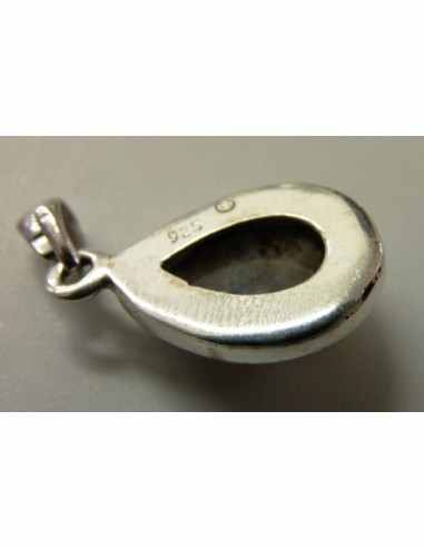 Labradorite monte en argent