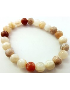 Bracelet 10mm Pierre de Lune 2