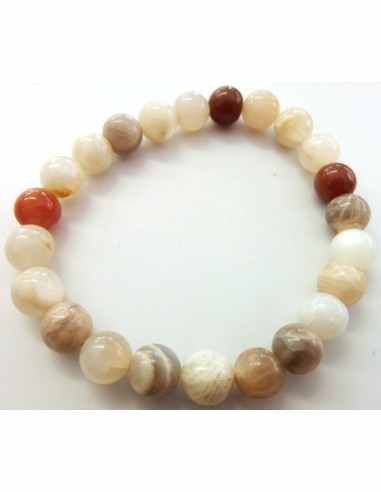 Bracelet 10mm Pierre de Lune