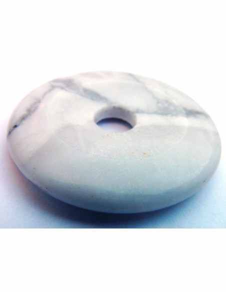 Magnesite P.I. chinois en pierre 30mm. Donuts